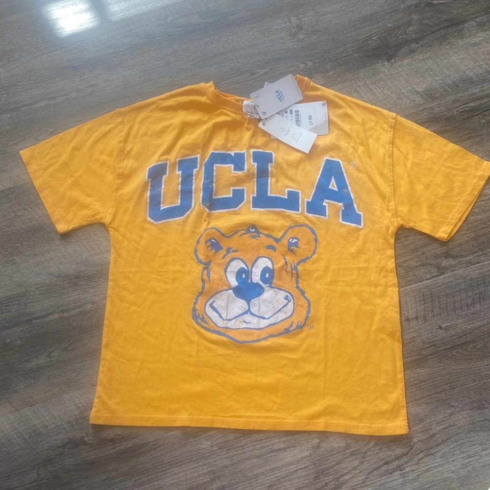 NWT ZARA UCLA Vintage Mascot Tee